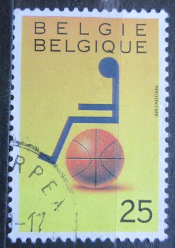 Poštovní známka Belgie 1990 Basketbal pro postižené Mi# 2415