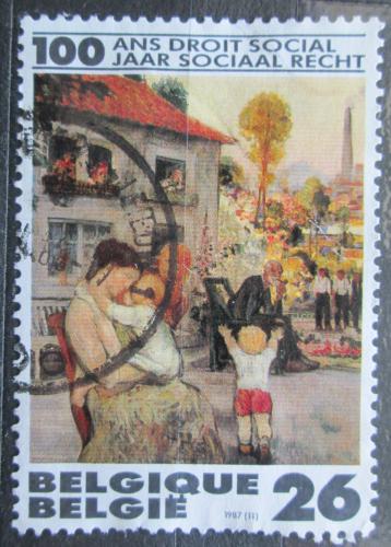 Poštovní známka Belgie 1987 Umìní, Pierre Paulus Mi# 2315