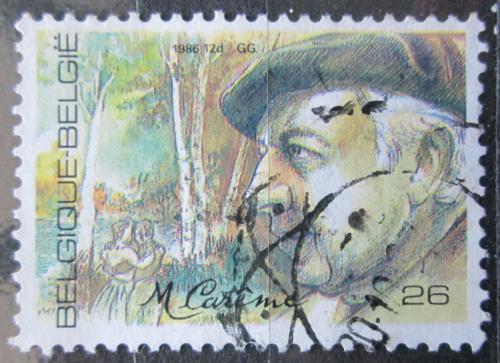 Poštovní známka Belgie 1986 Maurice Careˆme, básník Mi# 2280