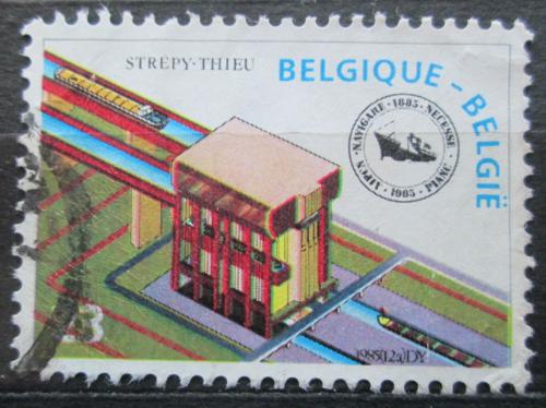 Poštovní známka Belgie 1985 Mezinárodní kongres lodní dopravy Mi# 2230