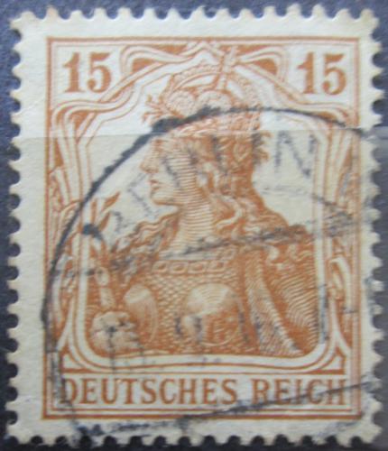 Poštovní známka Nìmecko 1916 Germania Mi# 100