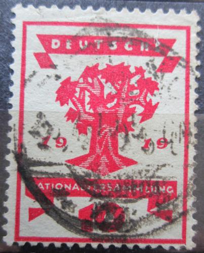 Poštovní známka Nìmecko 1919 Strom Mi# 107