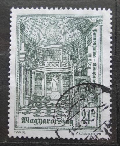 Poštovní známka Maïarsko 1996 Benediktýnský klášter Pannonhalma Mi# 4405
