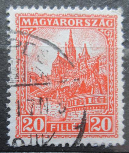 Poštovní známka Maïarsko 1926 Rybáøská bašta v Budapešti Mi# 419