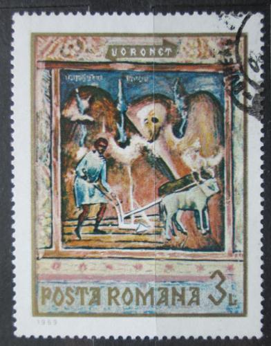 Poštovní známka Rumunsko 1969 Moldavské umìní Mi# 2819