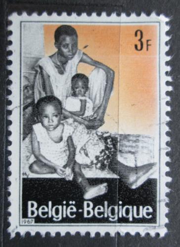 Poštovní známka Belgie 1967 Bìženci Mi# 1467
