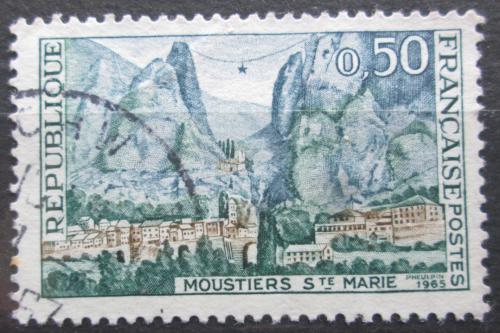 Potovn znmka Francie 1965 Moustiers-Sainte-Marie Mi# 1515 - zvtit obrzek