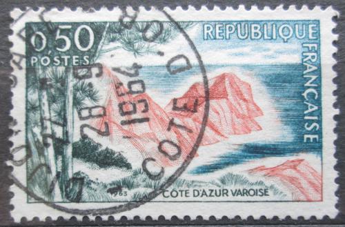 Poštovní známka Francie 1963 Pohoøí Estérel Mi# 1445