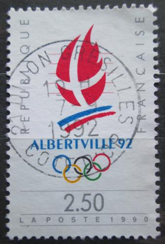 Poštovní známka Francie 1990 ZOH Albertville Mi# 2758