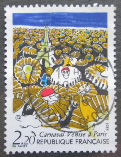 Potovn znmka Francie 1986 Bentsk karneval v Pai Mi# 2531