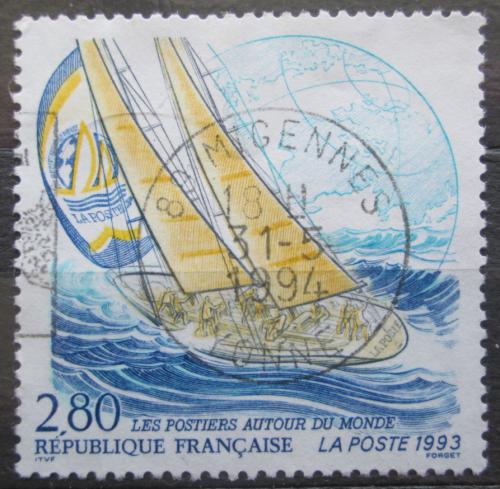 Potovn znmka Francie 1993 Jachting Mi# 2937 - zvtit obrzek