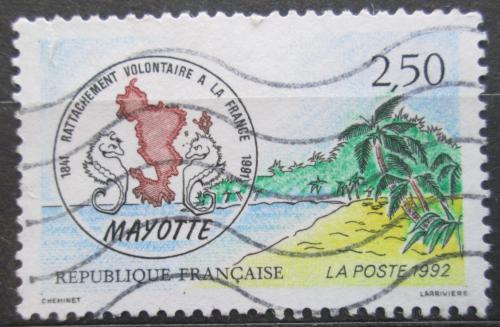 Potovn znmka Francie 1991 Ostrov Mayotte Mi# 2870
