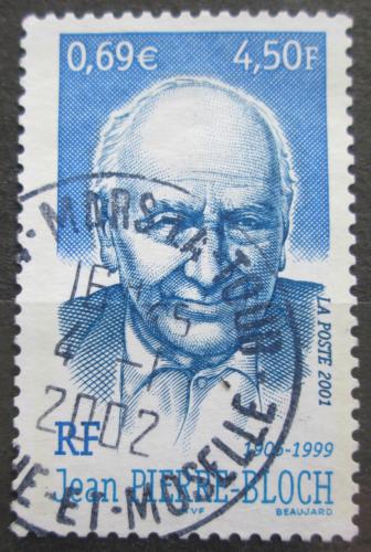 Poštovní známka Francie 2001 Jean Pierre-Bloch, politik Mi# 3569