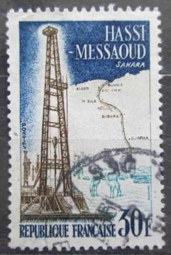 Poštovní známka Francie 1959 Vrtná vìž Mi# 1249