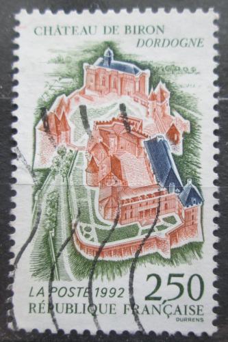 Poštovní známka Francie 1992 Zámek Biron Mi# 2908