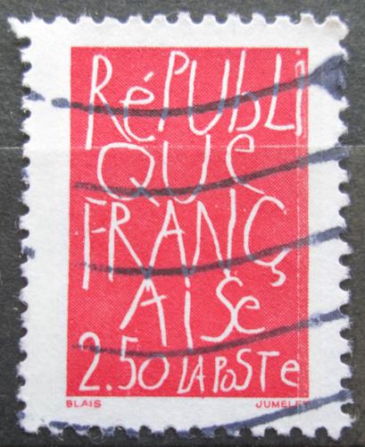 Potovn znmka Francie 1992 Npis od  Jean-Charles Blaise Mi# 2917 - zvtit obrzek