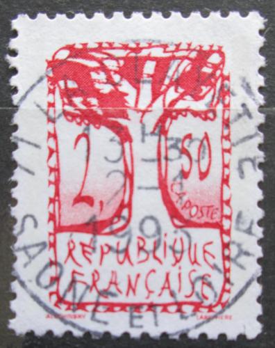 Potovn znmka Francie 1992 Strom svobody, Pierre Alechinsky Mi# 2918 - zvtit obrzek