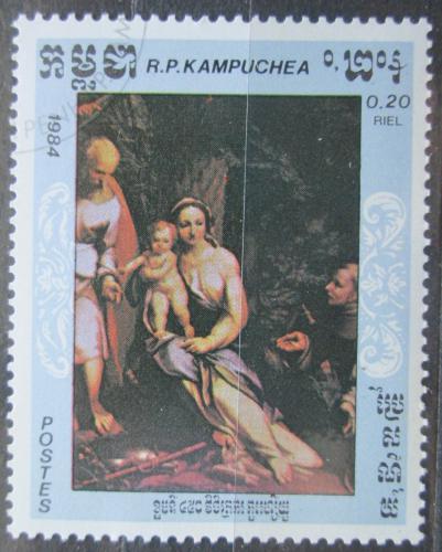 Poštovní známka Kambodža 1984 Umìní, Correggio Mi# 620