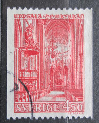 Potovn znmka vdsko 1967 Kostel v Uppsala Mi# 576 C