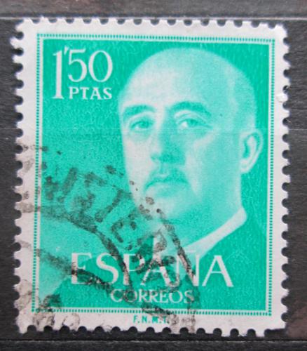 Poštovní známka Španìlsko 1956 Generál Franco Mi# 1080