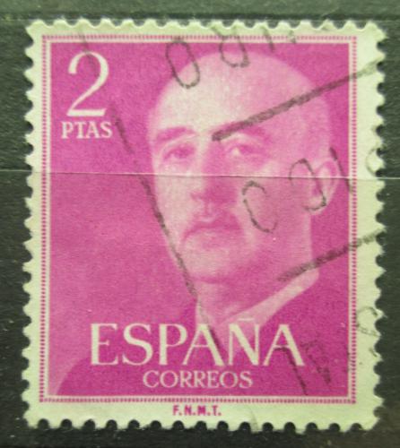 Poštovní známka Španìlsko 1956 Generál Franco Mi# 1082