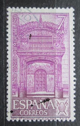 Poštovní známka Španìlsko 1971 Portál katedrály Santo Domingo Mi# 1944
