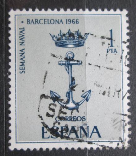 Poštovní známka Španìlsko 1966 Kotva Mi# 1624