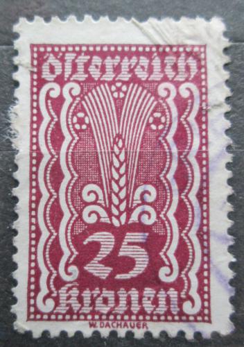Potovn znmka Rakousko 1922 Alegorie hospodstv Mi# 371 - zvtit obrzek