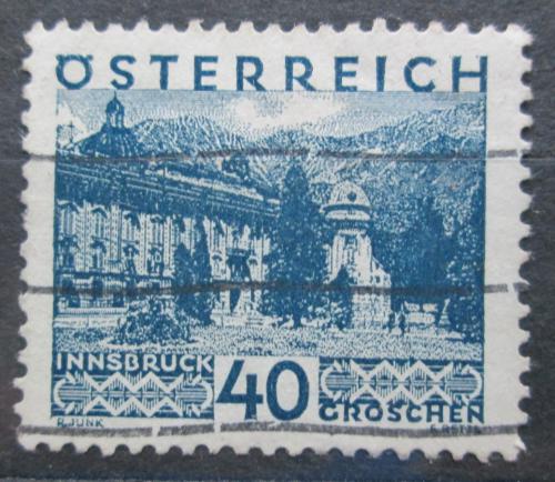 Potovn znmka Rakousko 1929 Innsbruck Mi# 507