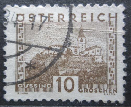 Poštovní známka Rakousko 1932 Hrad Güssing Mi# 530
