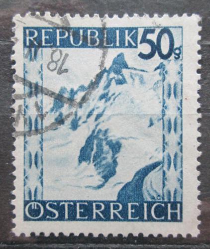 Poštovní známka Rakousko 1946 Pohoøí Silvretta Mi# 760