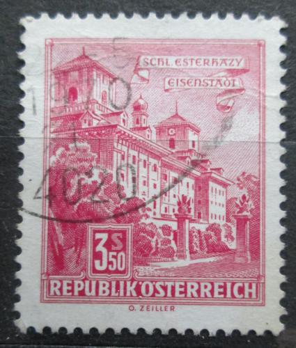 Poštovní známka Rakousko 1962 Zámek Esterházy, Eisenstadt Mi# 1120