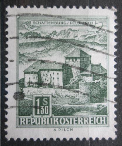 Poštovní známka Rakousko 1967 Hrad Schattenburg Mi# 1232