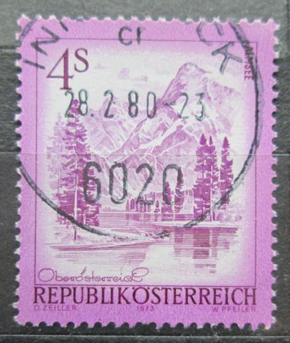 Poštovní známka Rakousko 1973 Jezero Almsee Mi# 1430