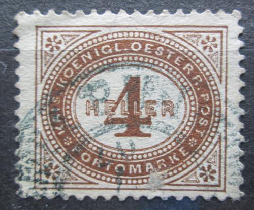Poštovní známka Rakousko 1899 Doplatní Mi# 13