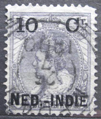 Poštovní známka Nizozemská Indie 1899 Královna Wilhelmina pøetisk Mi# 31