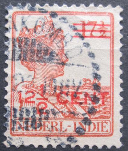 Poštovní známka Nizozemská Indie 1921 Královna Wilhelmina pøetisk Mi# 132