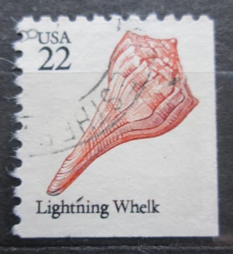 Poštovní známka USA 1985 Busycon contrarium Mi# 1745 E