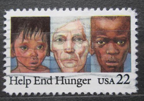 Potovn znmka USA 1985 Boj proti hladu Mi# 1776