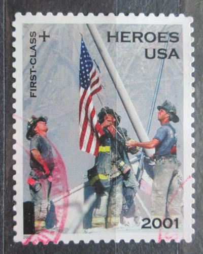 Potovn znmka USA 2002 Nrodn hrdinov Mi# 3581 - zvtit obrzek