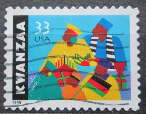 Poštovní známka USA 2001 Svátek Kwanzaa Mi# 3506