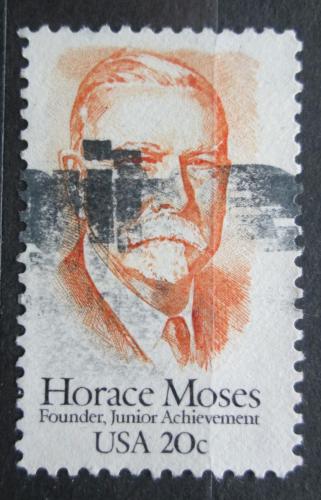 Potovn znmka USA 1984 Horace A. Moses Mi# 1704