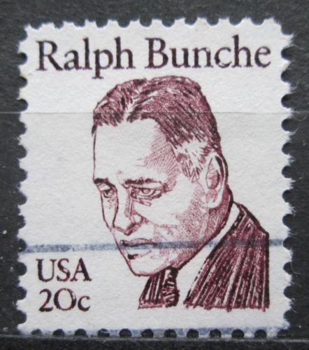 Potovn znmka USA 1982 Ralph J. Bunche Mi# 1524