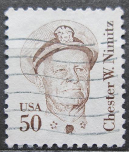 Potovn znmka USA 1985 Admirl Chester W. Nimitz Mi# 1728