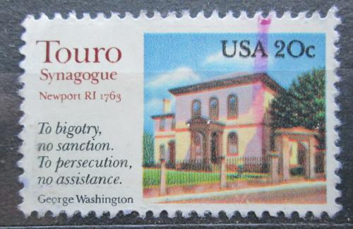 Potovn znmka USA 1982 Synagoga Touro Mi# 1598 - zvtit obrzek