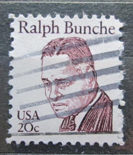 Potovn znmka USA 1982 Ralph J. Bunche Mi# 1524