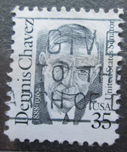 Poštovní známka USA 1991 Dennis Chavez, senátor Mi# 2124