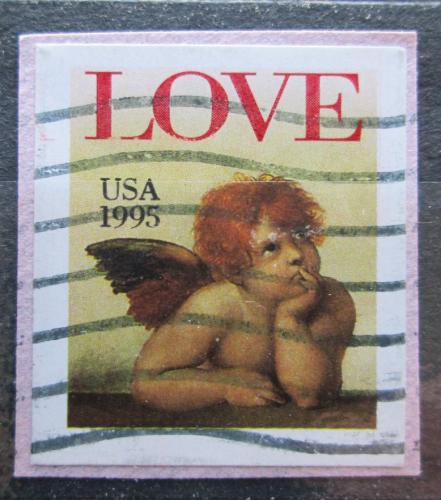 Poštovní známka USA 1995 Andìl, Raffael Mi# 2544