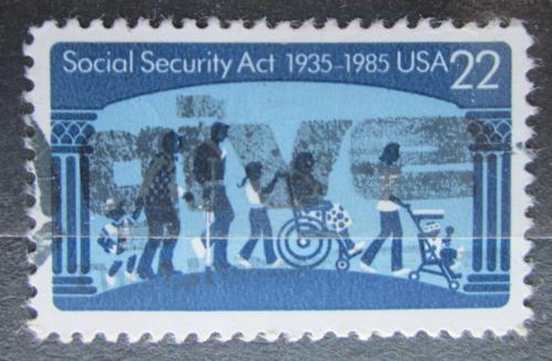 Potovn znmka USA 1985 Sociln pojitn, 50. vro Mi# 1763 