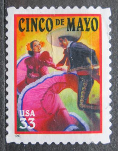 Poštovní známka USA 1999 Svátek Cinco-de-Mayo Mi# 3116
